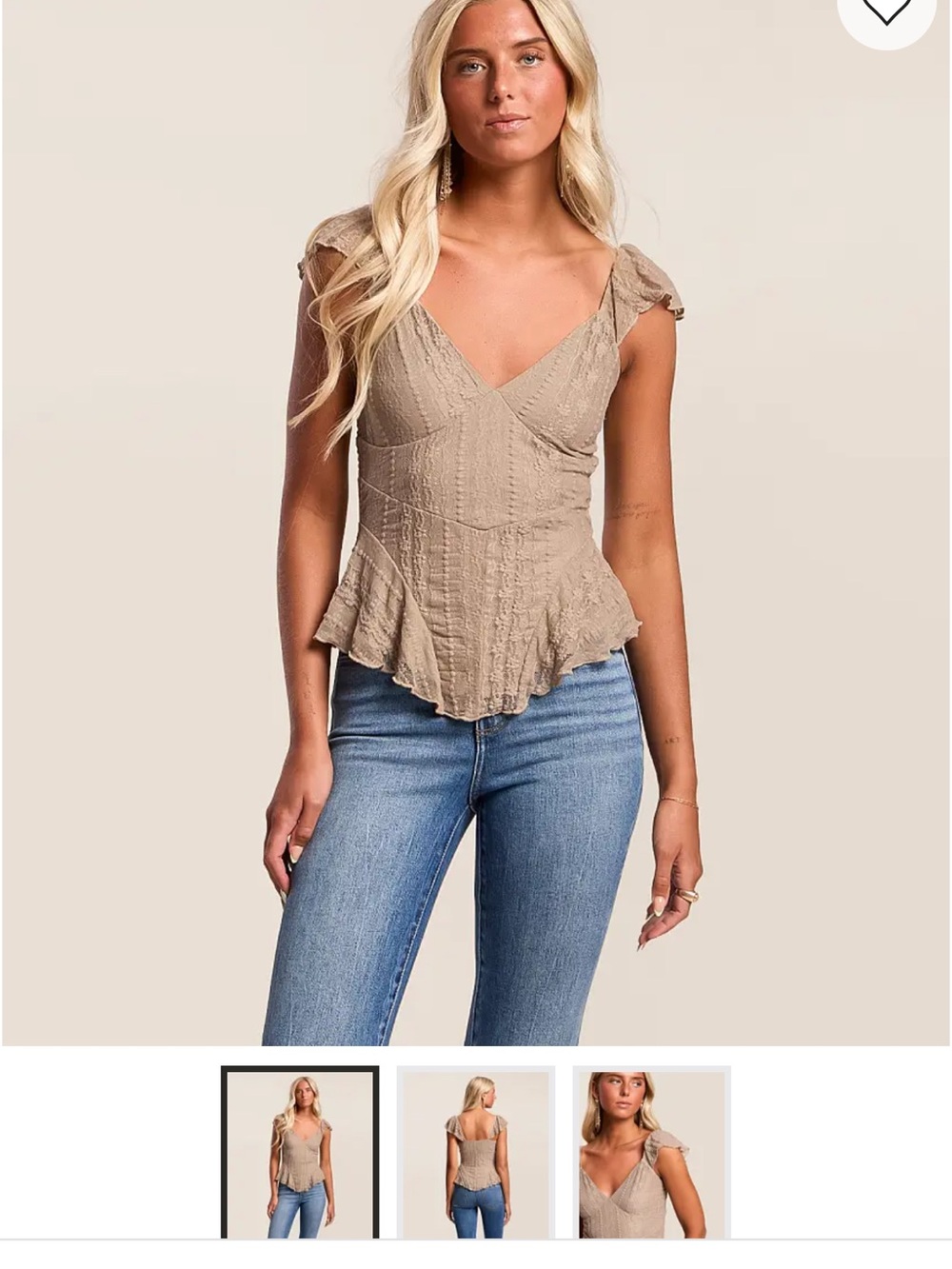 Willow and Root top